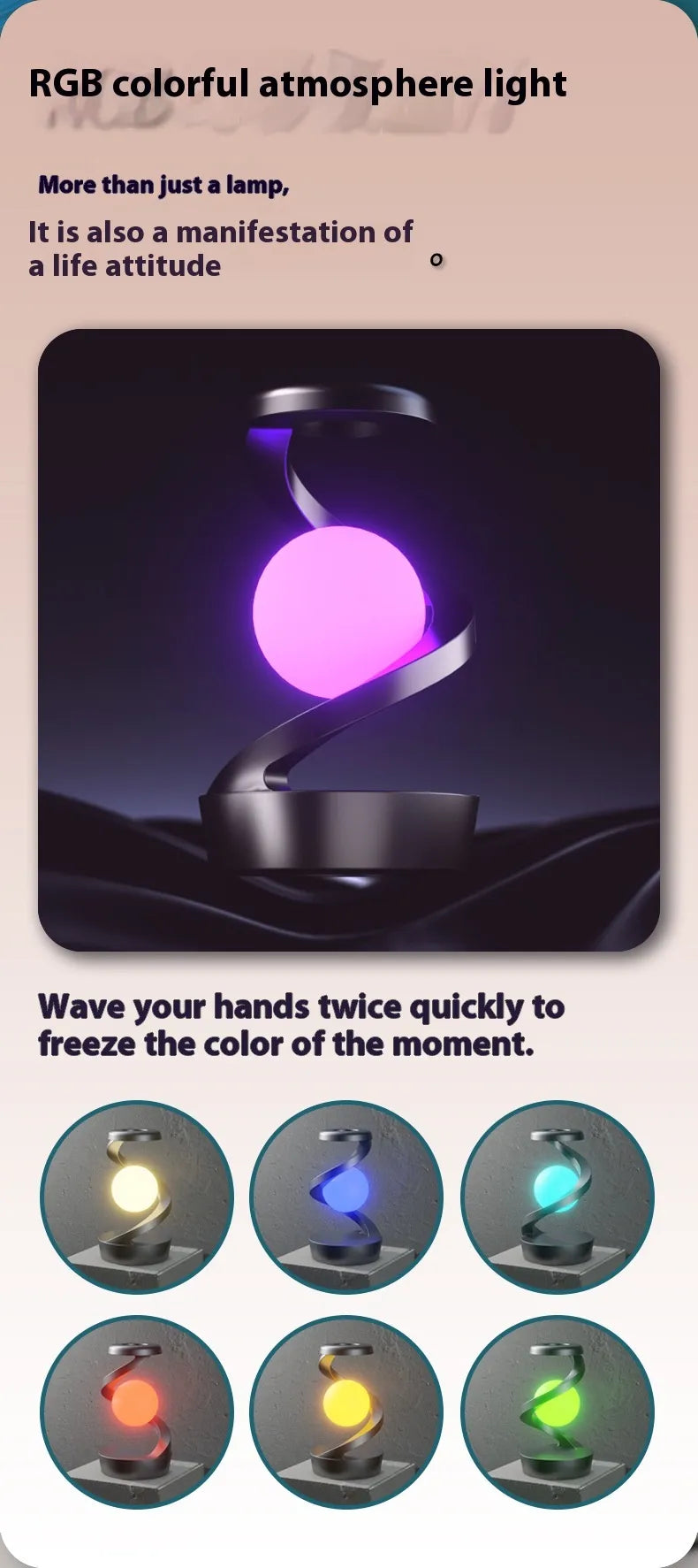 Harmonia LUNARA — Rotating Moonlight Charger