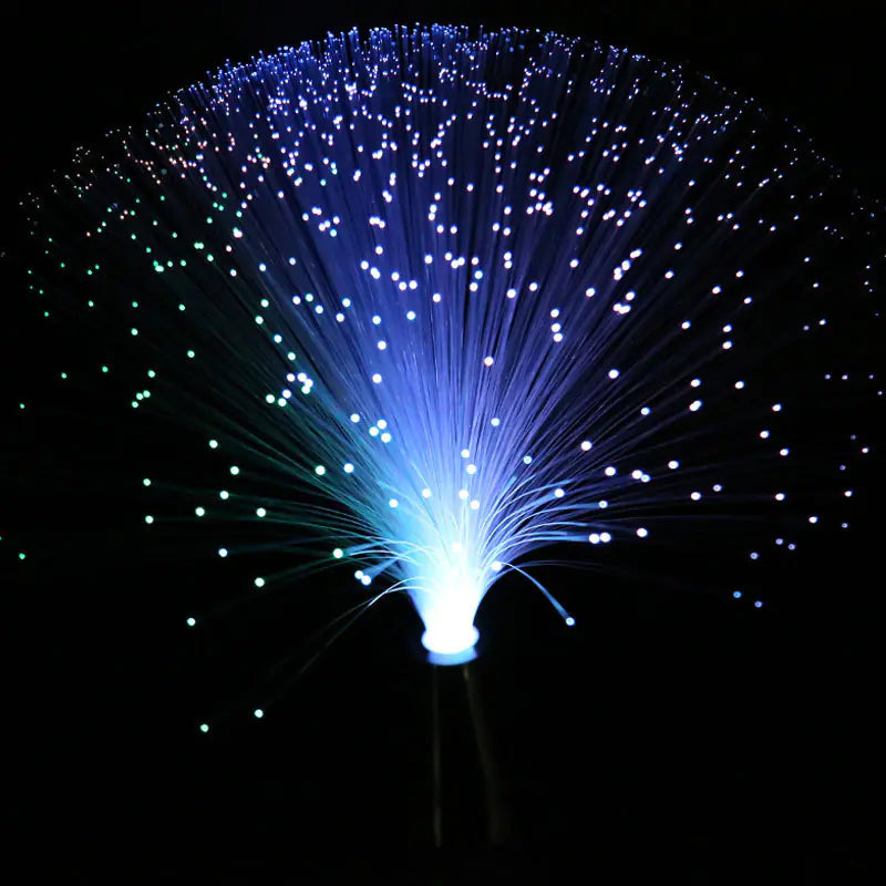 Harmonia™ FiberGlow Light — Multicolor Fiber Optic Night Lamp