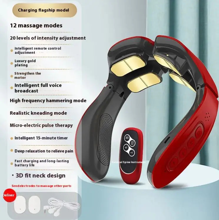 Neck Massager Massager Physiotherapy Instrument.
