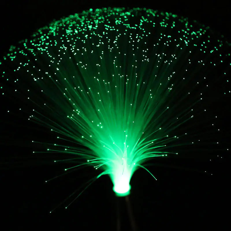 Harmonia™ FiberGlow Light — Multicolor Fiber Optic Night Lamp