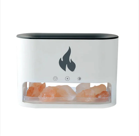 Harmonia VELV™ — Crystal Flame Diffuser & Air Purifier